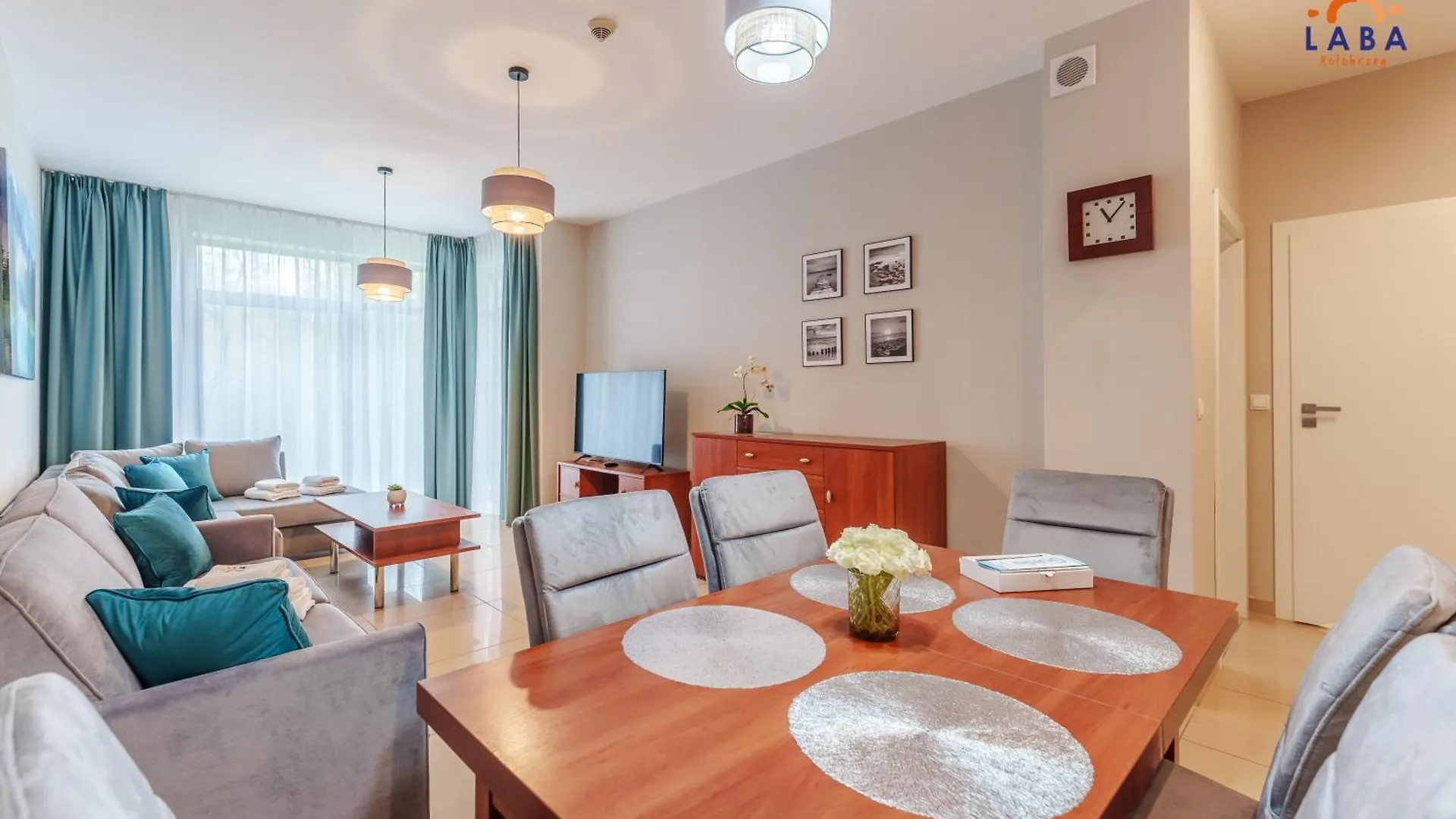 Lägenhet Laba Kolobrzeg Apartamenty Diune Z Parkingiem